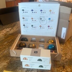 Nespresso Assorted Coffee Capsules 12 Vertuo pods